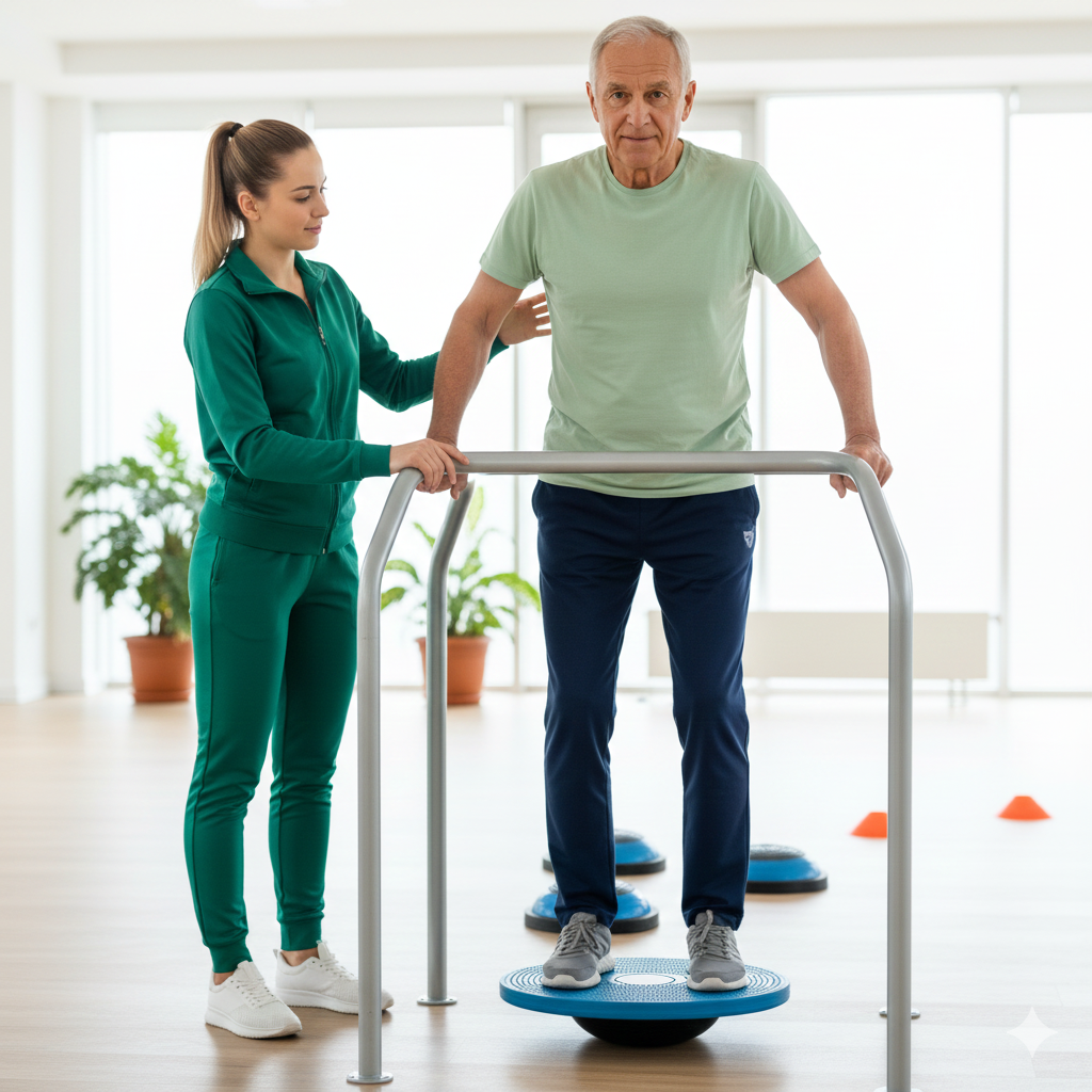 Gleichgewichts- und Koordinationstraining